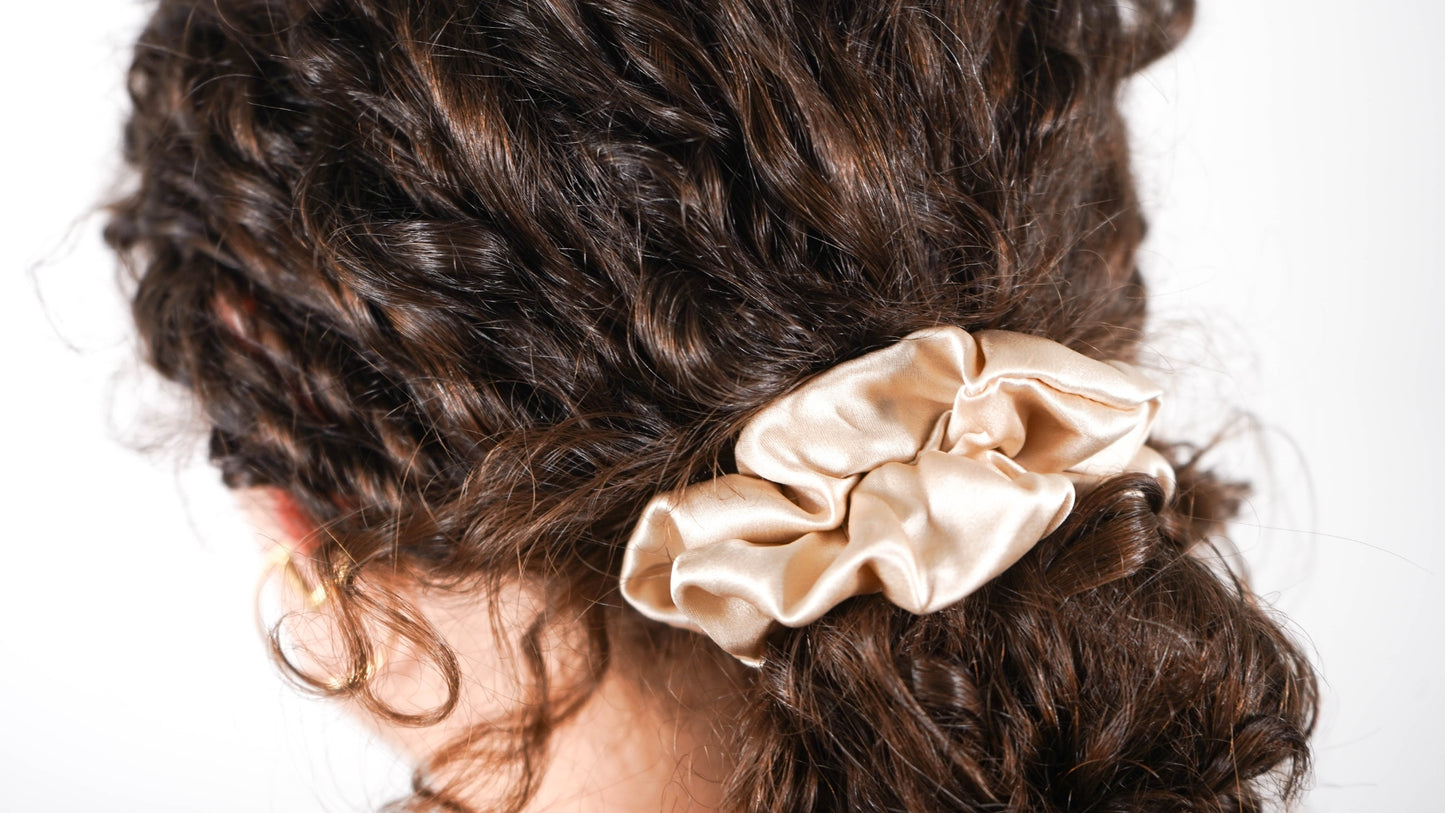 Mulberry Silk Scrunchie